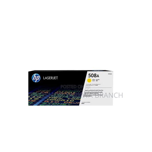 Hp 508a Yellow Original Laserjet Toner Cartridge, Cf362a · Photo 1