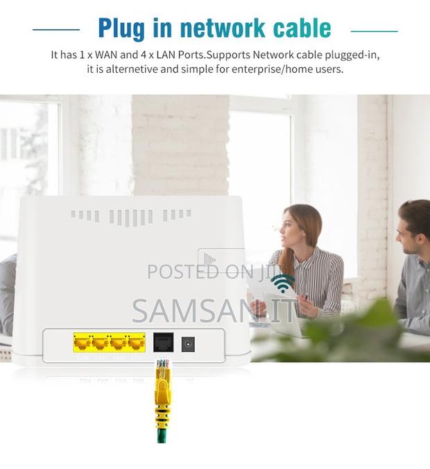 Universal Unlocked 4G Router Modem + Inbuilt Battery · Photo 5