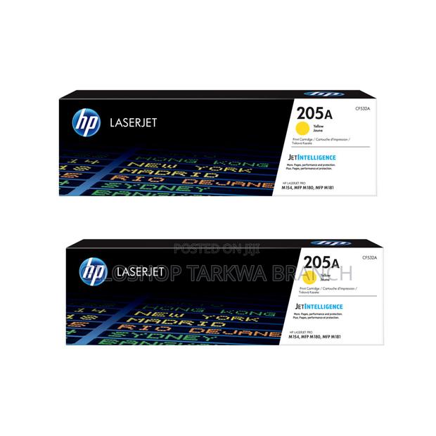 Hp 205a Cf532a Yellow Original Laserjet Toner Cartridge · Photo 1