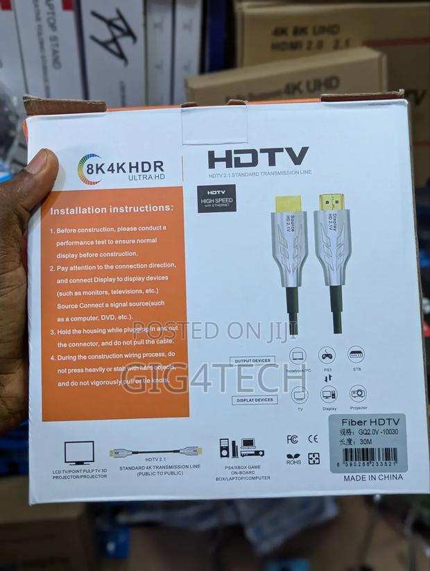 Ultra Hd Fibre Optic Cable 30m · Photo 4