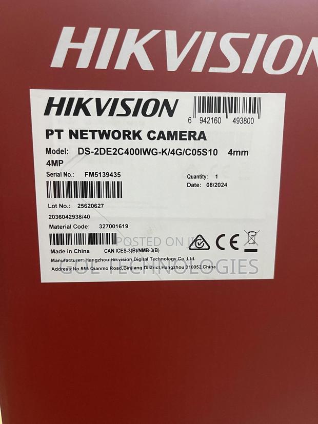 Hikvision 4g Solar Camera Ds-2de2c400iwg-k/4g/C05s10 4mp Pro · Photo 4