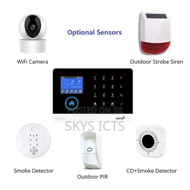 GSM Intrusion Alarm System Kit Wifi Home Security Alarm Kit · Photo 1