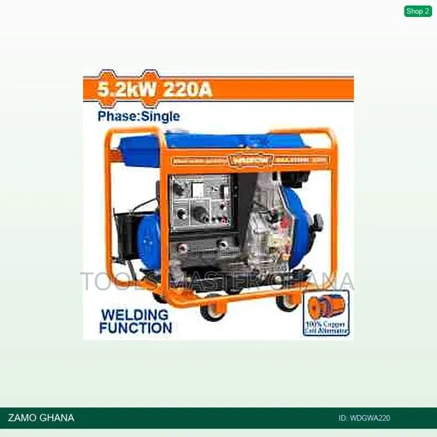 Diesel Welder Generator - Wdgwa220 · Photo 1