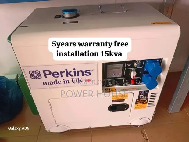 Elegant Pinnacle Eterna 15kva 16500watts Diesel Perkins Gen · Photo 1