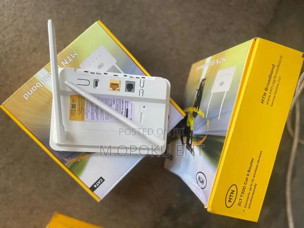 MTN Broadband ZLT T30d Cat 4 Router Universal · Photo 3