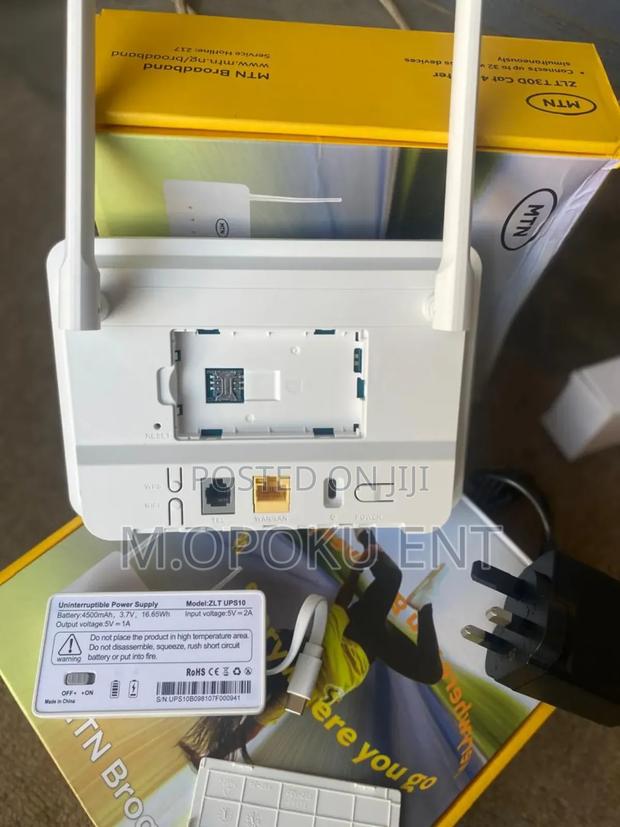 MTN Broadband ZLT T30d Cat 4 Router Universal · Photo 7