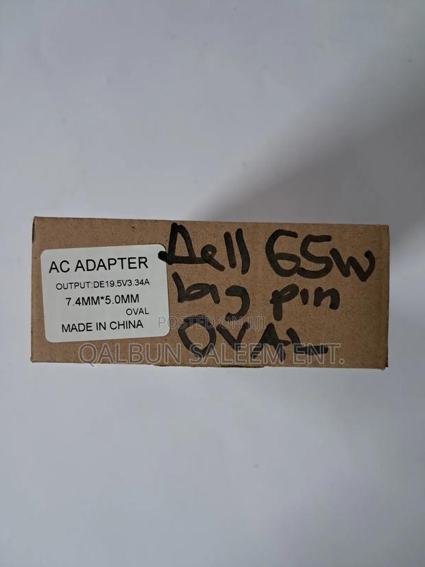 Original and Brand-New Dell Oval Big Pin 65W Laptop Charger · Photo 3