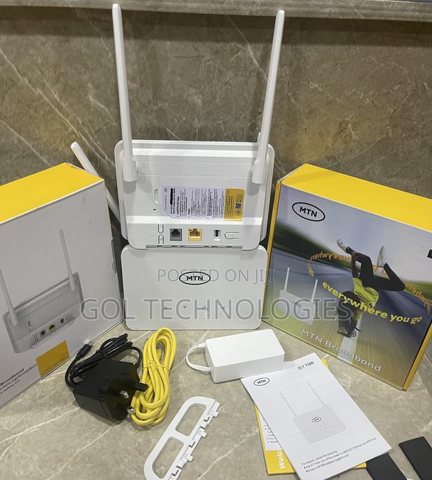 4G Router Universal Sim Router ZTE With Power Bank · Photo 2