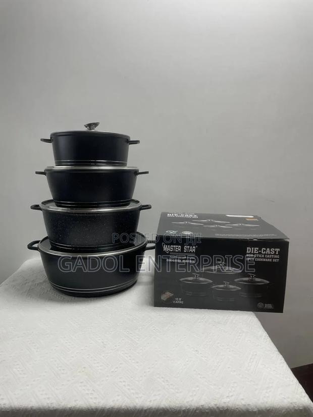 Large Nonstick Cookware Set 8l, 12l, 16l, 22l Induction Base · Photo 3