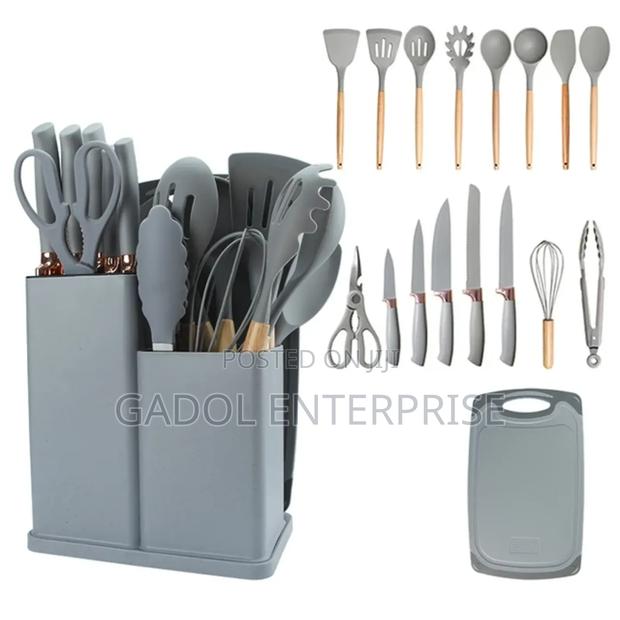 19 Pieces Silicone Ladle Set · Photo 4