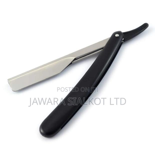 Shaving Straight Razor Throat Cut Stainless Steel Head · Photo 3