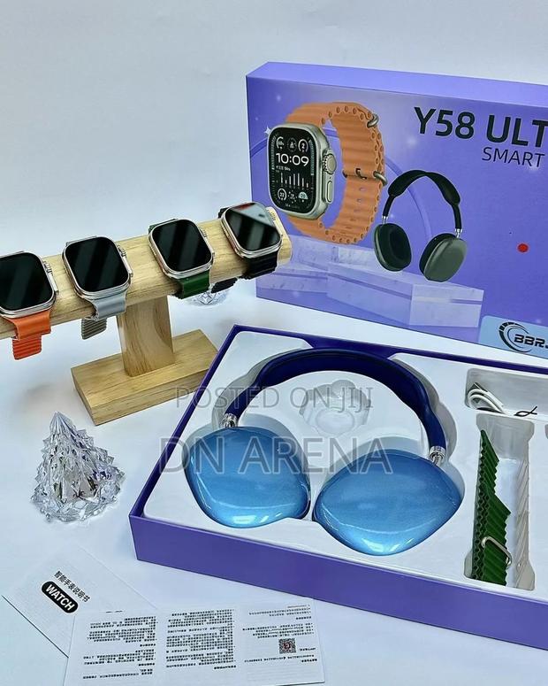 Y58 Ultra Smart Watch With P9 TWS Headset · Photo 2