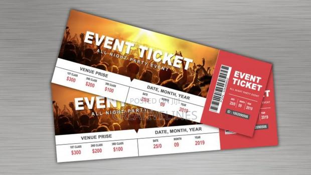 Customised Event Tickets · Photo 1