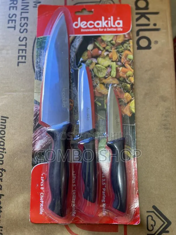 3 PCS Kitchen Knife Set · Photo 1