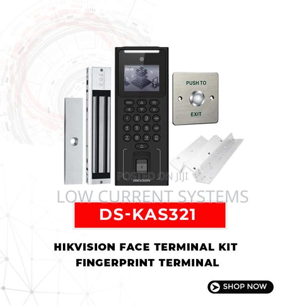 Hikvision Face Recognition Terminal Kit Ds-Kas321 Wifi Netwo · Photo 1