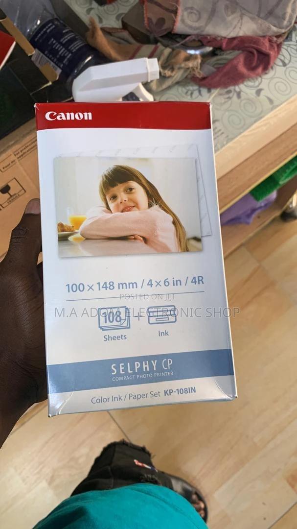 Canon KP-108IN Color Ink Paper Set · Photo 1