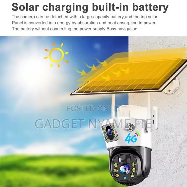 4G SIM Card Solar Powered CCTV Camera · Photo 2