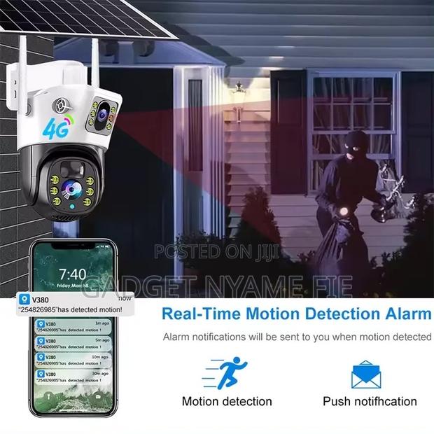 4G SIM Card Solar Powered CCTV Camera · Photo 3