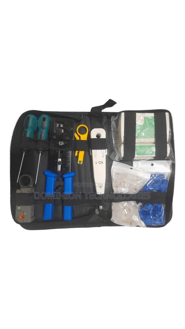 Network Tools Kit 20pcs Pass Through Crimping Tool Inside · Photo 1