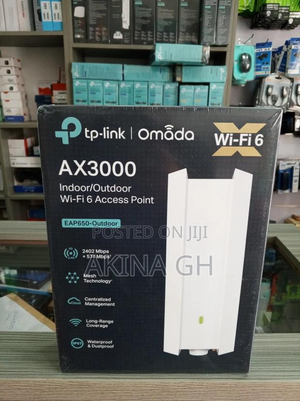Tp-Link Ax3000 Wi-Fi 6 Access Point Eap650-Outdoor · Photo 1