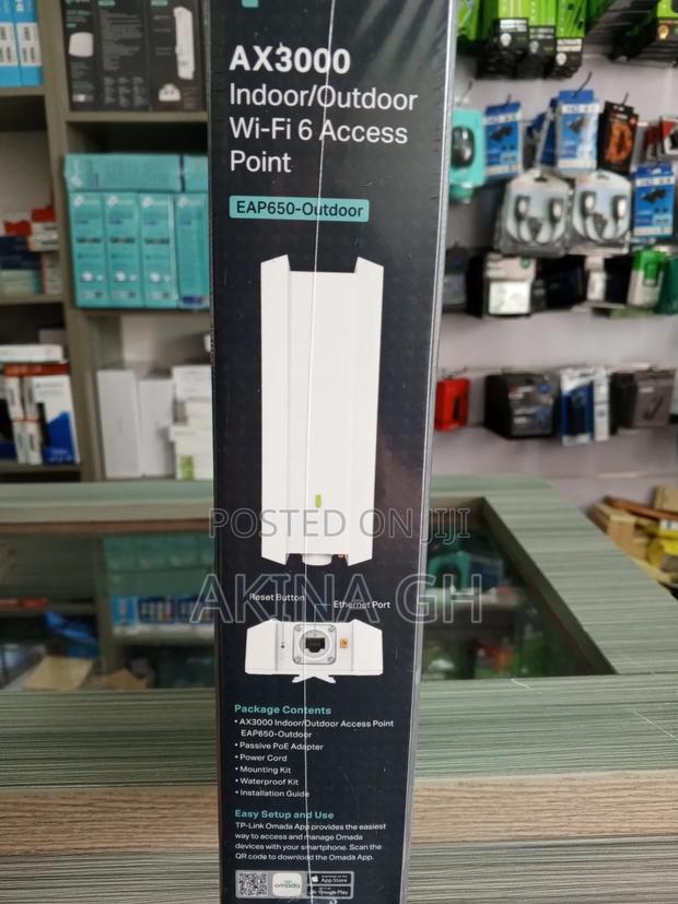 Tp-Link Ax3000 Wi-Fi 6 Access Point Eap650-Outdoor · Photo 3