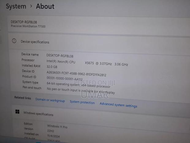 Desktop Computer Dell Precision 5720 36GB Intel Xeon HDD+SSD 1T · Photo 4