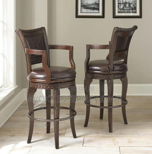 Steve Silver Antoinette PU Swivel Bar Chair, 2 Sets · Photo 2