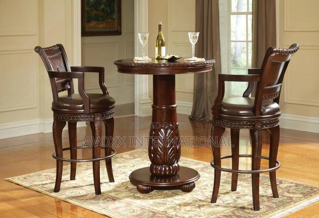 Steve Silver Antoinette PU Swivel Bar Chair, 2 Sets · Photo 5