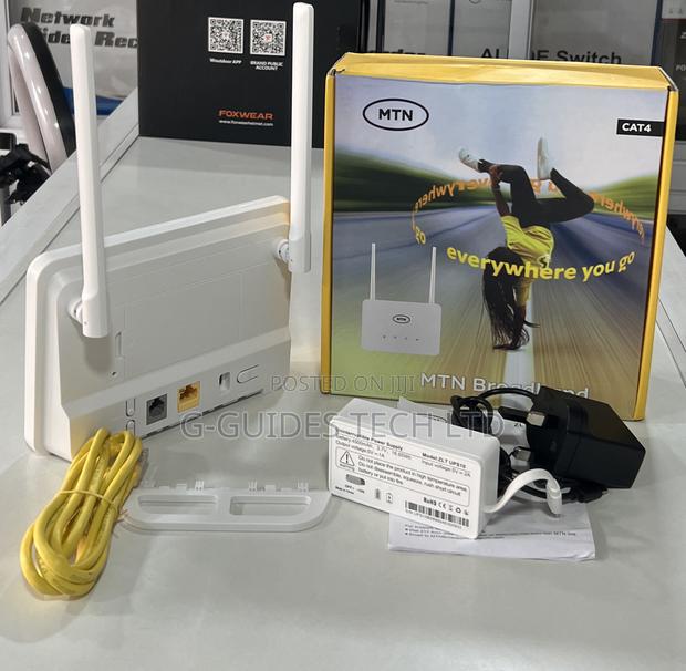 MTN 4G Universal Router 300mbps (Zlt-t30d) With Power Bank · Photo 4