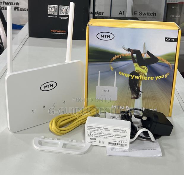 MTN 4G Universal Router 300mbps (Zlt-t30d) With Power Bank · Photo 5