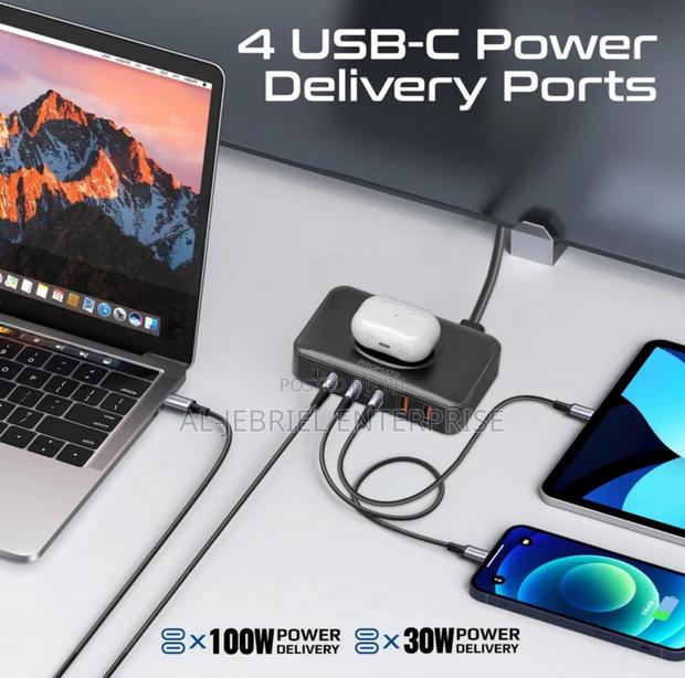Ganfast 100W Promate Power Station + Wireless QC3.0 Charger · Photo 3