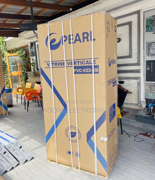 Original Pearl PVC-622 Double Door Display Fridge. · Photo 1