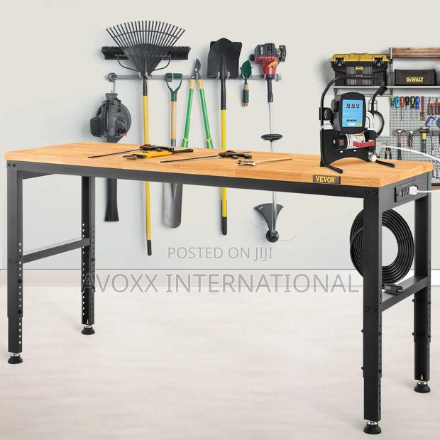 VEVOR Adjustable Oak Worktop Workbench M4820 · Photo 2
