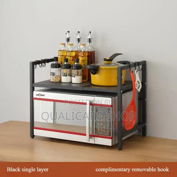 Single Layer Adjustable Microwave Organizer · Photo 2