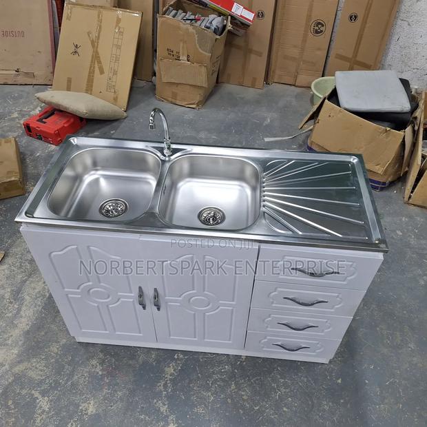 Kitchen Cupboard With a Washing Sink(728-4kt) · Photo 3