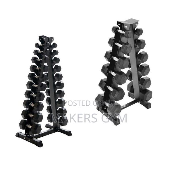 Dumbbells Rack (Black) · Photo 1