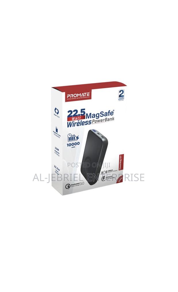 Promate POWERMAG 10+ 10000MAH Magsafe Wireless Powerbank · Photo 1