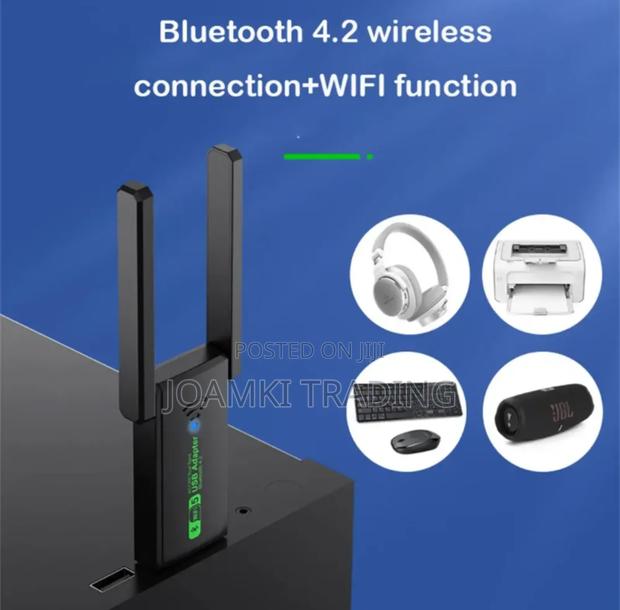 Wifi Adapter + Bluetooth Dual-Band 2g/5ghz Network Card · Photo 4