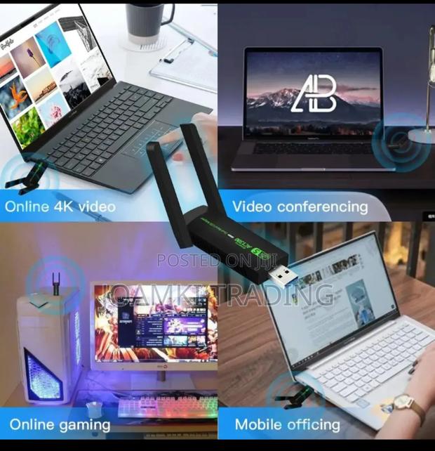 Wifi Adapter + Bluetooth Dual-Band 2g/5ghz Network Card · Photo 5