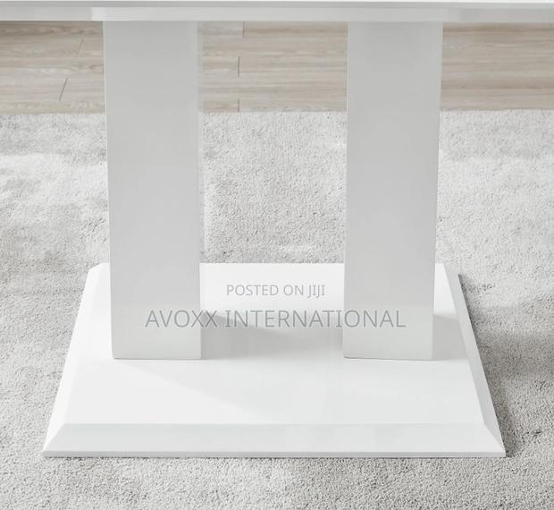 Imperia Modern White High Gloss Dining Table · Photo 6