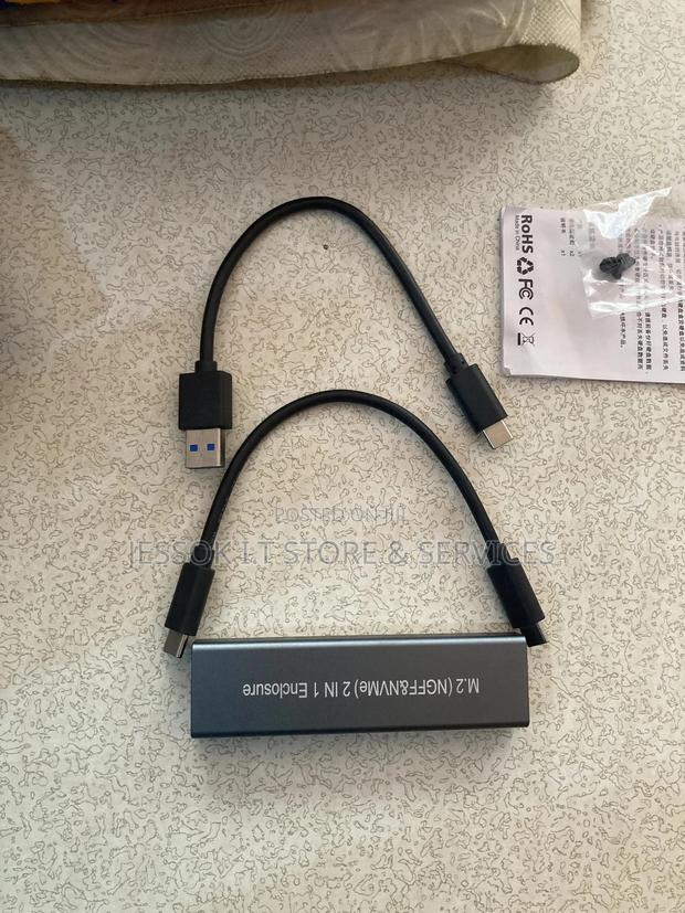M.2 SSD to 3.0 External Case (Both M.2 Sata and Nvme) · Photo 1