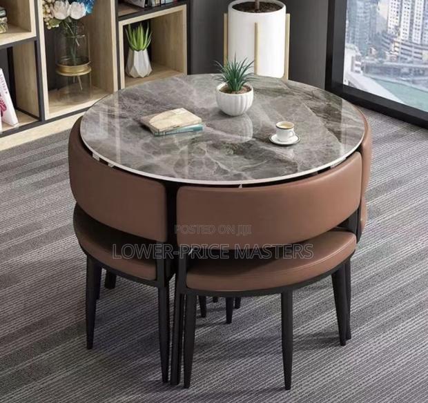 4 Chair Classy Dining Set · Photo 1