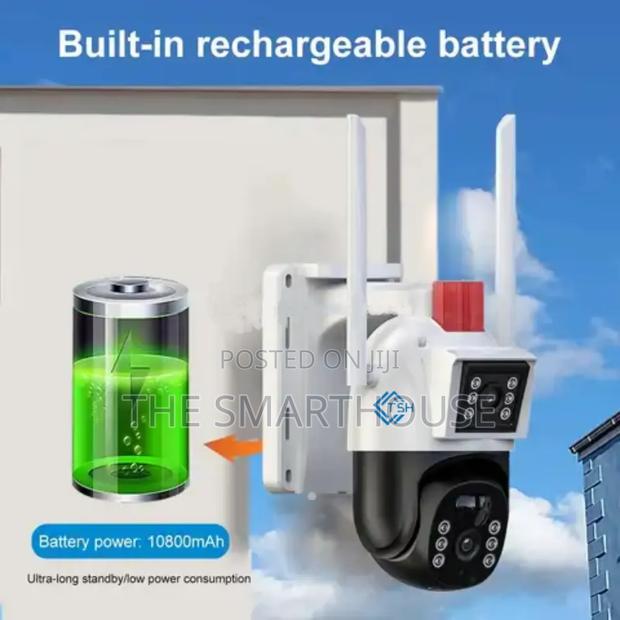 TSH 4g Solar Dual Lens CCTV (Support All Network in Ghana) · Photo 4