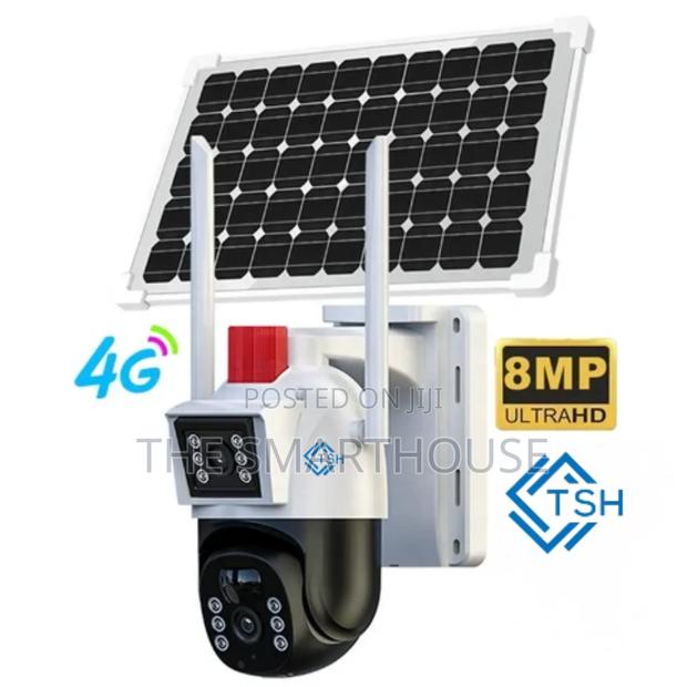 TSH 4g Solar Dual Lens CCTV (Support All Network in Ghana) · Photo 5