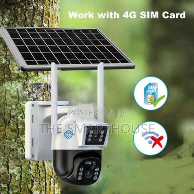TSH 4g Solar Dual Lens CCTV (Support All Network in Ghana) · Photo 6