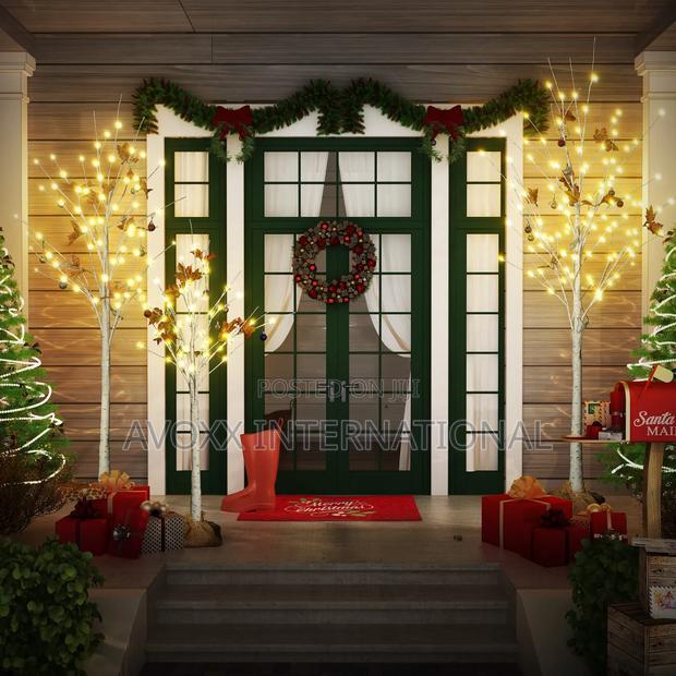 Lamerge 3-Piece LED Tree 4ft 5ft 6ft,Warm White Light · Photo 3