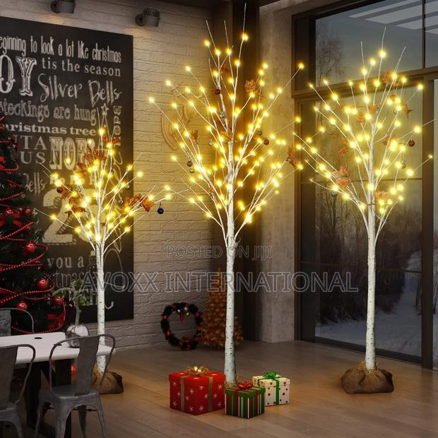Lamerge 3-Piece LED Tree 4ft 5ft 6ft,Warm White Light · Photo 6