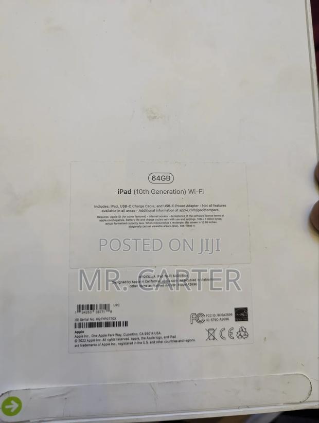 New Apple iPad (2022) 64 GB Blue · Photo 4