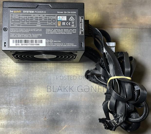 Bequiet 500w Semi-Modular Gaming Power Supply · Photo 1