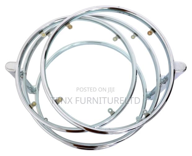 Coffee Table (Rotating) Glass ) Steel · Photo 2